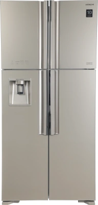 Холодильник Hitachi R-W660PUC7X GC 2-хкамерн. шампань глянц. инвертер