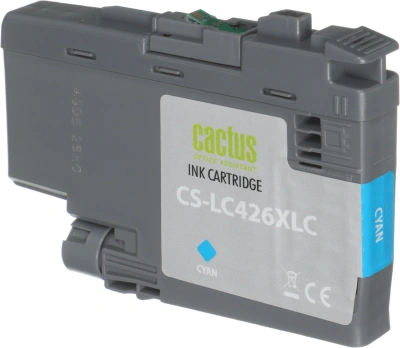 Картридж струйный Cactus CS-LC426XLC голуб.пигм. (54мл) для Brother MFC-J4335DW/J4340DW/J4535DW/J4540DW с чипом