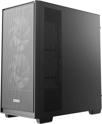 Корпус Deepcool CG580 MESH 2F черный без БП ATX 10x120mm 3x140mm 2xUSB3.0 audio bott PSU