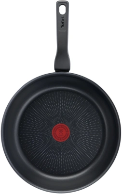 Сковорода Tefal Force 4218024 круглая 24см покрытие: антипригарное ручка несъемная (без крышки) черный (9100048315)