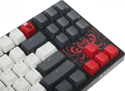 Клавиатура A4Tech S87 Naraka механическая черный/красный USB for gamer LED кабель 1.8м