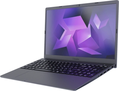 Ноутбук Kvadra Nau LE15T Core i5 1335U 16Gb SSD512Gb Intel Iris Xe graphics 15.6" IPS FHD (1920x1080) без ОС graphite WiFi BT Cam (Y22L01CAS120R_5A4861)