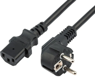 Шнур питания Rexant 04-2738 Schuko-C13 проводник.:3x1мм2 1.8м 220В черный