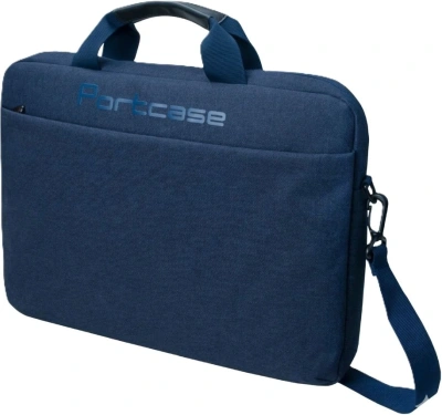 Сумка для ноутбука 14" Portcase KCB-164 синий полиэстер (KCB-164 BLUE)