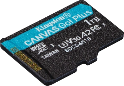 Флеш карта microSDXC 1TB Kingston SDCG4/1TBSP Canvas Go! Plus V10 A2 w/o adapter