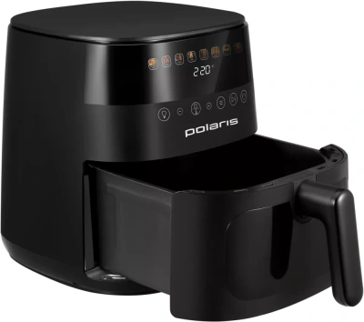 Аэрогриль Polaris PAF 8003W WIFI IQ Home 7.5л 1800Вт черный (PAF 8003W)