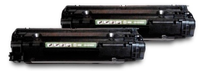 Картридж лазерный Cactus CS-CF283AD черный двойная упак. (1500стр.) для HP LJ Pro M125nw/M127fw с чипом