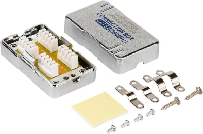 Соединитель Lanmaster LAN-CNB-STP6A белый