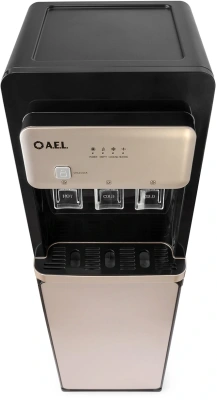 Кулер AEL LD-AEL-806 a напольный электронный черный/золотистый
