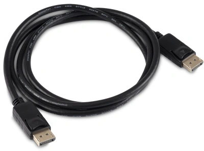 Кабель аудио-видео Buro V2.0 DisplayPort (m)/DisplayPort (m) 1.5м. черный (BU-DP2.0-1.5M)