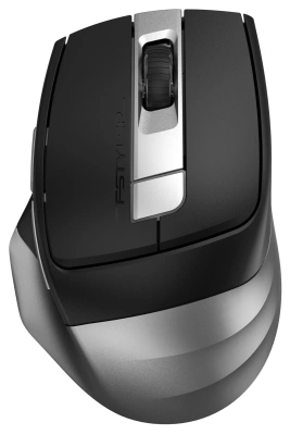 Мышь A4Tech Fstyler FB35C серый/черный оптическая 2000dpi беспров. BT/Radio USB 6but (FB35C SMOKY GREY)