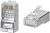 Коннектор Cabeus (8P8C-SH-C6) UTP кат.6 RJ45 серебристый