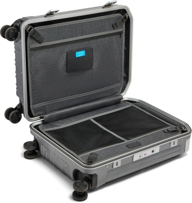 Чемодан Piquadro PQ-LM PQLM (BV7282PQLM/NCU) 40x55x20см 31л. 3.84кг. поликарбонат/натур.кожа темно-серый