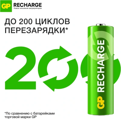 Аккумулятор GP Smart Energy AA NiMH 1000mAh (4шт)
