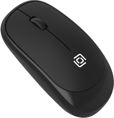 Клавиатура + мышь Оклик S255W клав:черный мышь:черный USB беспроводная Multimedia (1909361)