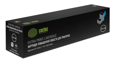 Картридж лазерный Cactus CS-TK1140-MPS TK-1140X черный (14400стр.) для Kyocera FS-1035/1135/M2535dn