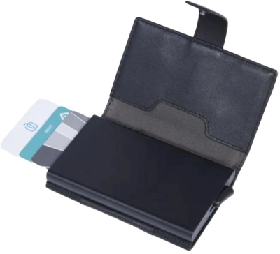 Чехол для кредитных карт Piquadro S137 PP5649S137R/N черный металл