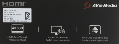Карта видеозахвата Avermedia Live Gamer Extreme 3 GC551G2 внешний USB 3.1