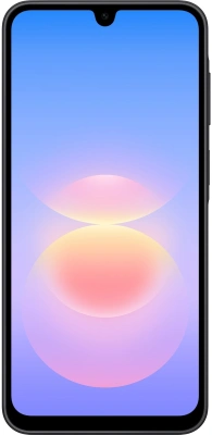 Смартфон Samsung SM-A185F Galaxy A18 128Gb 4Gb черный моноблок 3G 4G 2Sim 6.7" 1080x2340 Android 17 50Mpix 802.11 a/b/g/n/ac/ax NFC GPS Protect microSD max2048Gb