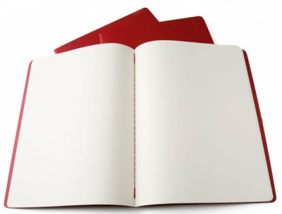 Блокнот Moleskine CAHIER JOURNAL CH123 XLarge 190х250мм обложка картон 120стр. нелинованный клюквенный (3шт)