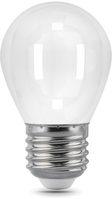 Лампа светодиодная Gauss Filament 105202209-D 9Вт цок.:E27 шар 220B св.свеч.бел.нейт. (упак.:10шт)