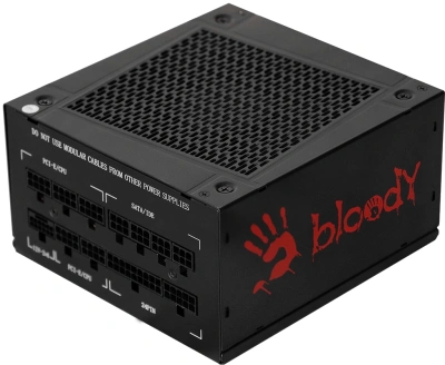 Блок питания Bloody ATX 1000W BD-PS1000G 80+ gold (20+4pin) APFC 140mm fan 12xSATA Cab Manag RTL