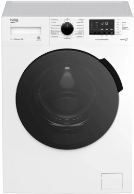 Стиральная машина Beko WSPE7612W класс: A загр.фронтальная макс.:7кг белый инвертор