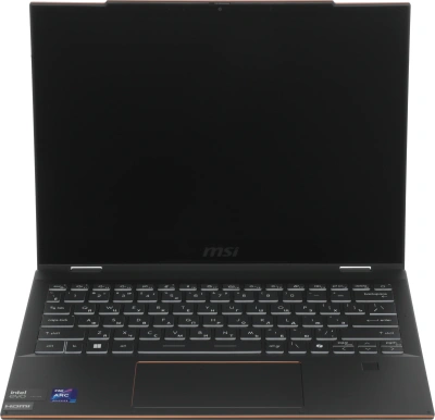 Ноутбук MSI Summit E13 AI Evo A1MTG-001US Core Ultra 7 155H 16Gb SSD1Tb Intel Arc 13.3" IPS Touch FHD+ (1920x1200) Windows 11 Home Multi Language black WiFi BT Cam (9S7-13P411-001)