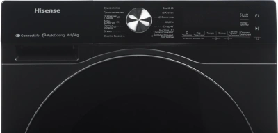 Стиральная машина Hisense WD5S1045BB класс: A загр.фронтальная макс.:10.5кг (с сушкой) черный инвертор