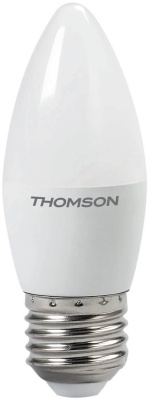 Лампа светодиодная Thomson TH-B2023 10Вт цок.:E27 свеча 220B св.свеч.бел.теп. Candle (упак.:1шт)