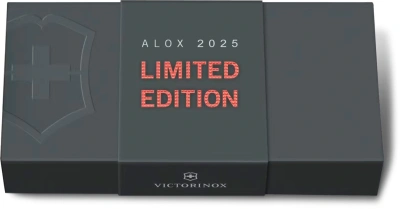 Нож перочинный Victorinox Pioneer X Alox LE 2025 Stone Red (0.8231.L25) 93мм 9функц. красный подар.коробка