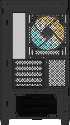 Корпус Gigabyte GB-C201P черный без БП mATX 6x120mm 3x140mm 2xUSB3.0 audio bott PSU