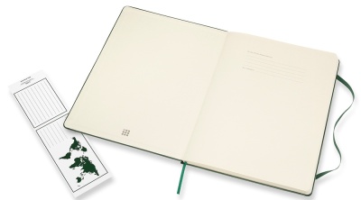 Блокнот Moleskine CLASSIC QP093K15 XLarge 190х250мм 192стр. пунктир твердая обложка зеленый