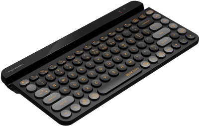 Клавиатура A4Tech FBK30 черный/серый USB беспроводная BT/Radio slim Multimedia (FBK30 BLACKCURRANT)