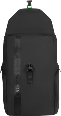 Рюкзак для ноутбука 15.6" Digma Lifestyle L1 черный полиэстер (DGBP15L1BK)