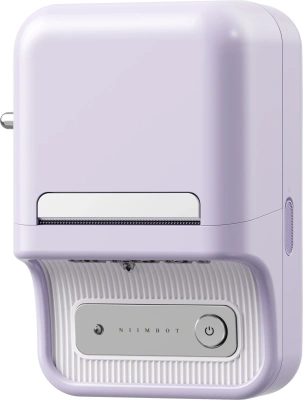 Термопринтер Niimbot B21 Pro (1747097) 300dpi 60мм/с/USB/BT для печ.этик. фиолетовый