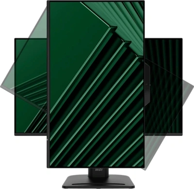 Монитор MSI 27" Pro MP272PMG черный IPS LED 16:9 HDMI M/M Cam матовая HAS Piv 300cd 178гр/178гр 1920x1080 120Hz VGA DP FHD USB 3.9кг