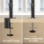 Кронштейн для мониторов Onkron D208E черный 13"-34" макс.16кг настольный поворот и наклон