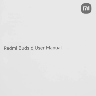 Гарнитура внутриканальные Xiaomi Redmi Buds 6 белый беспроводные bluetooth в ушной раковине (BHR9250GL)