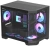 Корпус Formula Crystal Z6M Floe V2 черный без БП mATX 6x120mm 1xUSB2.0 1xUSB3.0 audio bott PSU