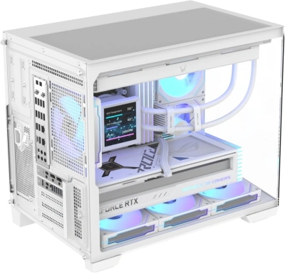 Корпус Formula Crystal Z4M белый без БП mATX 9x120mm 1xUSB3.0 audio bott PSU