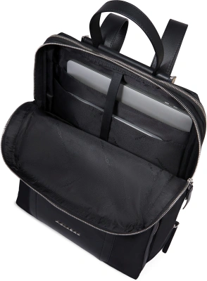 Рюкзак женский Piquadro Lyra CA6216W92T/N черный ткань/натур.кожа