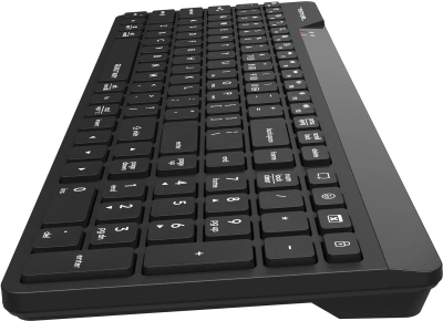 Клавиатура A4Tech FBK23 AS черный USB беспроводная BT/Radio