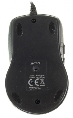Мышь A4Tech X-710MK черный оптическая 2000dpi USB 7but (X-710MK USB)