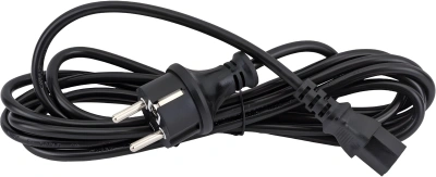 Шнур питания Lanmaster LAN-PP13/SH-3.0-BK C13-Schuko проводник.:3x0.75мм2 3м 220В черный