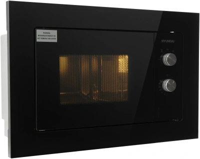 Микроволновая печь Hyundai HBW 2030S BG 20л. 800Вт черный (встраиваемая)