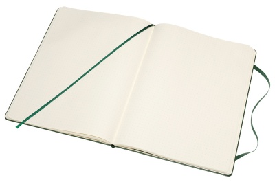 Блокнот Moleskine CLASSIC QP093K15 XLarge 190х250мм 192стр. пунктир твердая обложка зеленый