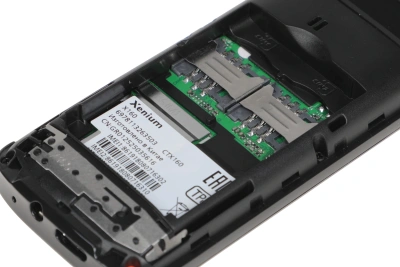 Мобильный телефон Xenium X160 черный моноблок 2Sim 1.77" 128x160 Nucleus GSM900/1800 FM