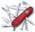 Нож перочинный Victorinox Huntsman (1.3713.T) 91мм 15функц. красный полупрозрачный карт.коробка Нож перочинный Victorinox Huntsman (1.3713.T) 91мм 15функц. красный полупрозрачный карт.коробка