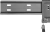 Кронштейн для телевизора Hyundai SL-X1 черный 32"-55" макс.50кг настенный фиксированный